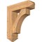 Ekena Millwork Westlake Arts and Crafts Smooth Bracket w/ Offset Brace, Western Red Cedar, 7 1/2"W x 26"D x 30"H BKT0806X26X30WTL03SWR - alternate 1